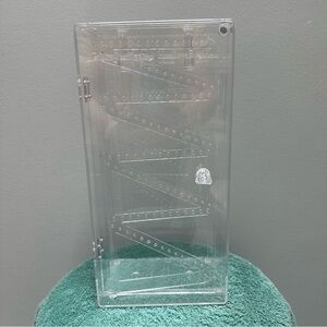 Clear Jewelry Organizer for Earrings Necklaces Bracelets